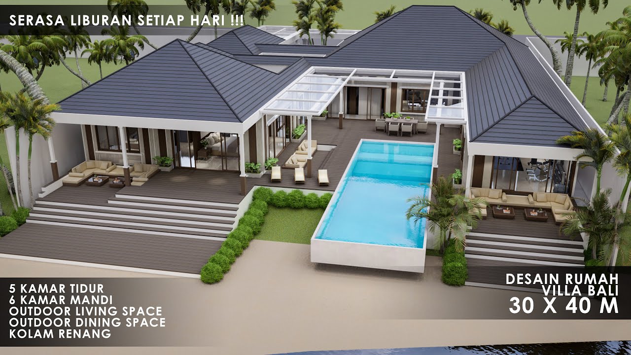 Detail Gambar Rumah Villa 1 Lantai Nomer 18