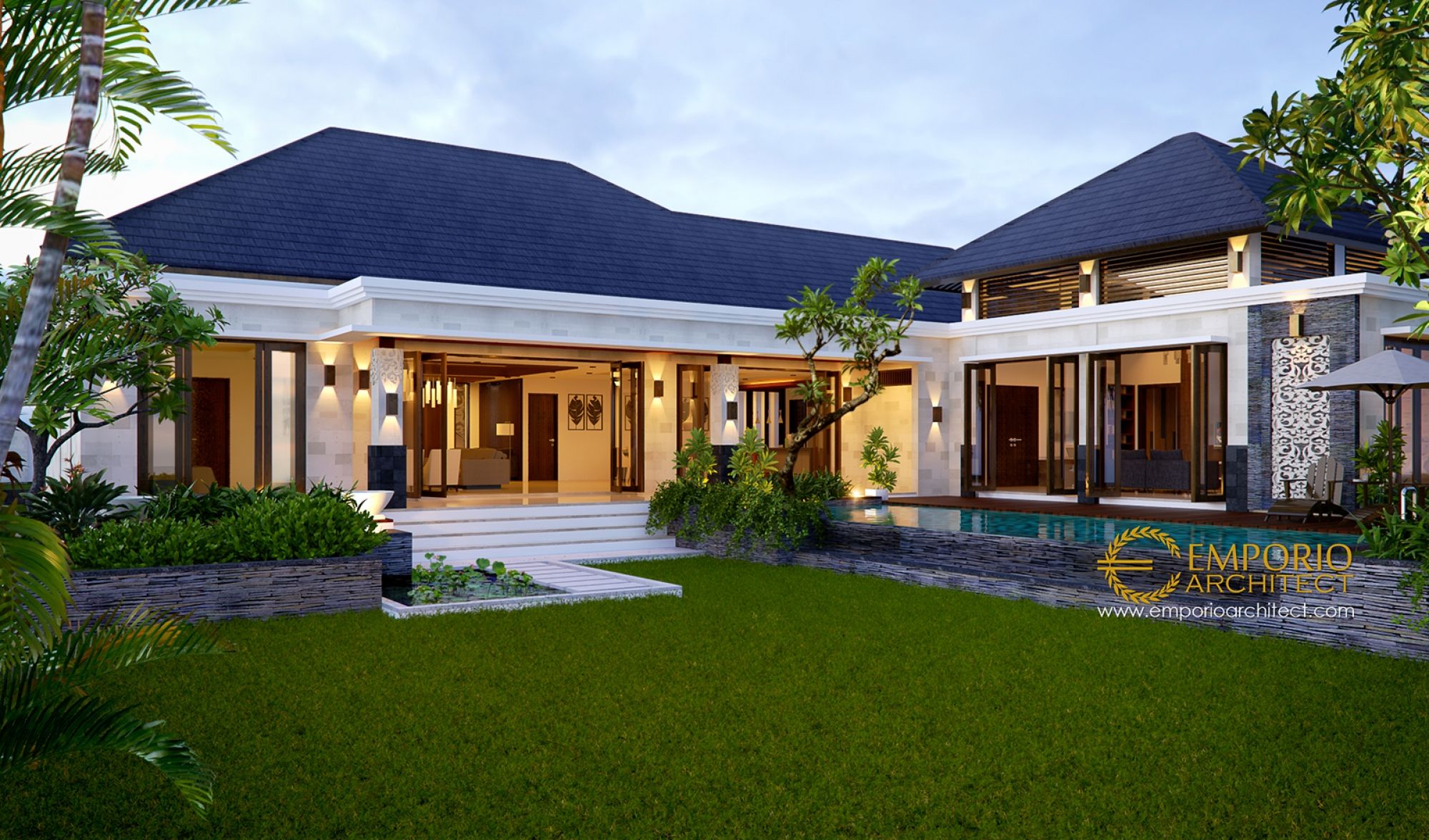 Detail Gambar Rumah Villa 1 Lantai Nomer 28