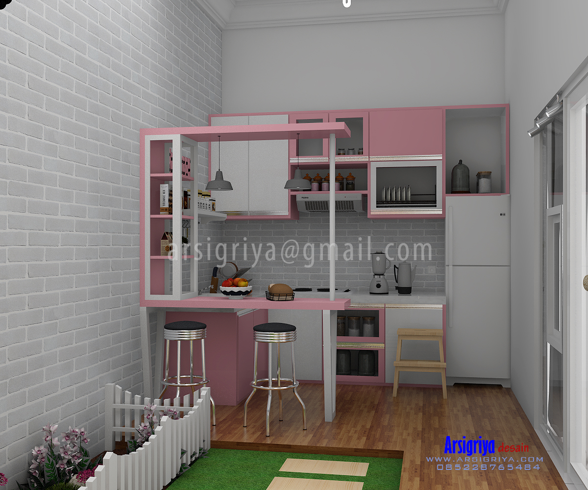 Detail Gambar Rumah Warna Pink Putih Nomer 47