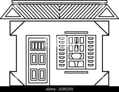 Detail Gambar Rumah Yang Belum Di Warnai Nomer 49