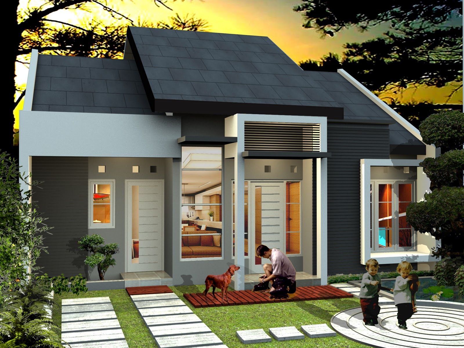 Detail Gambar Rumah Yang Cantik Nomer 44