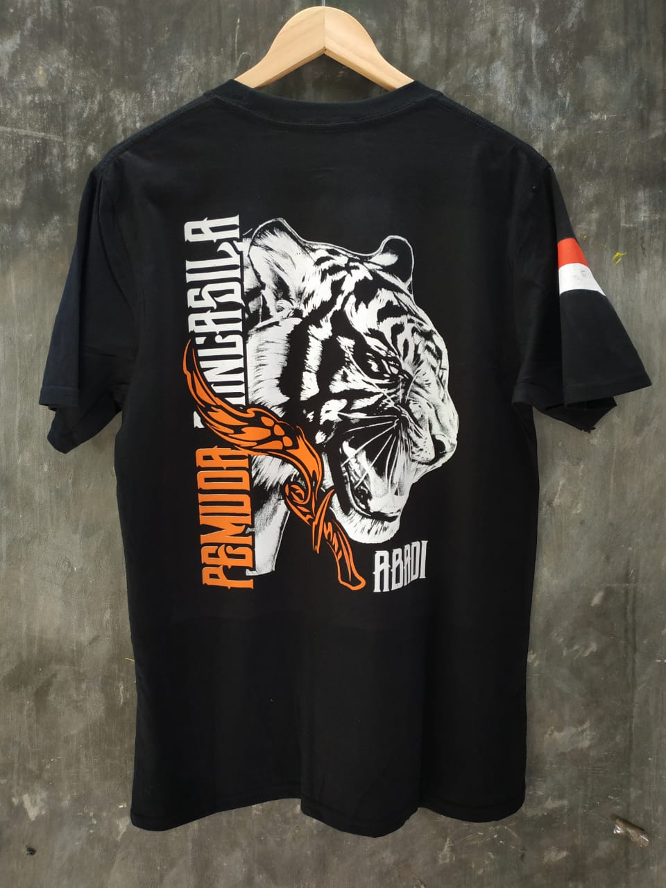 Detail Gambar Sablon Baju Macan Sablon Belakang Nomer 40