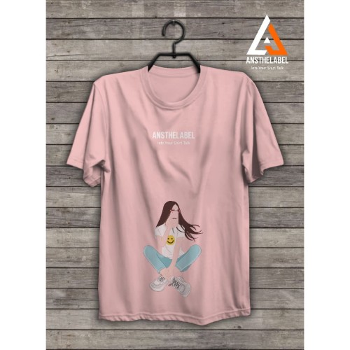 Detail Gambar Sablon Kaos Wanita Nomer 9