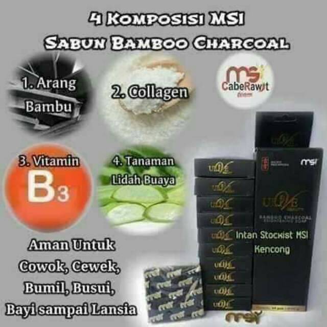 Detail Gambar Sabun Bamboo Charcoal Nomer 46