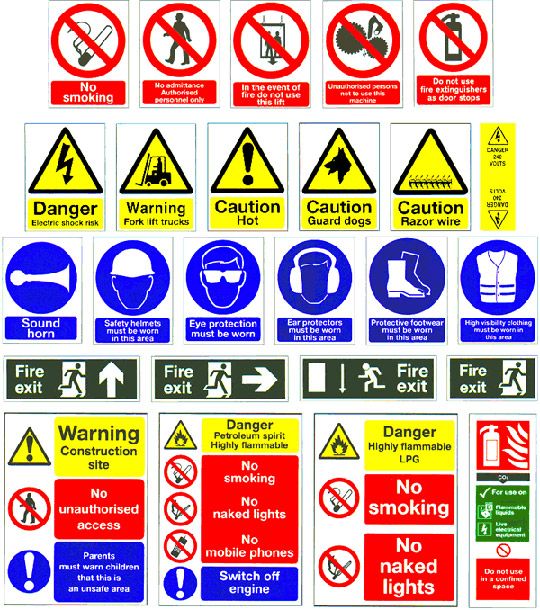 Detail Gambar Safety Sign Nomer 5