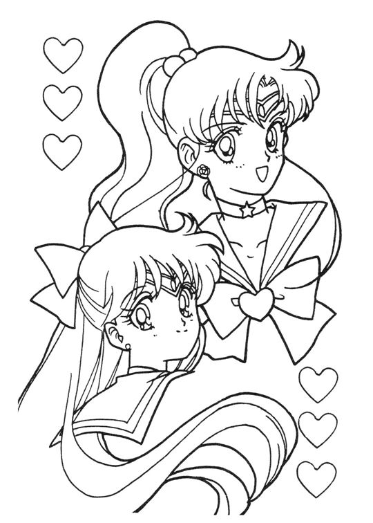 Gambar Sailor Moon Hitam Putih - KibrisPDR