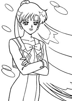 Download Gambar Sailor Moon Hitam Putih Nomer 12