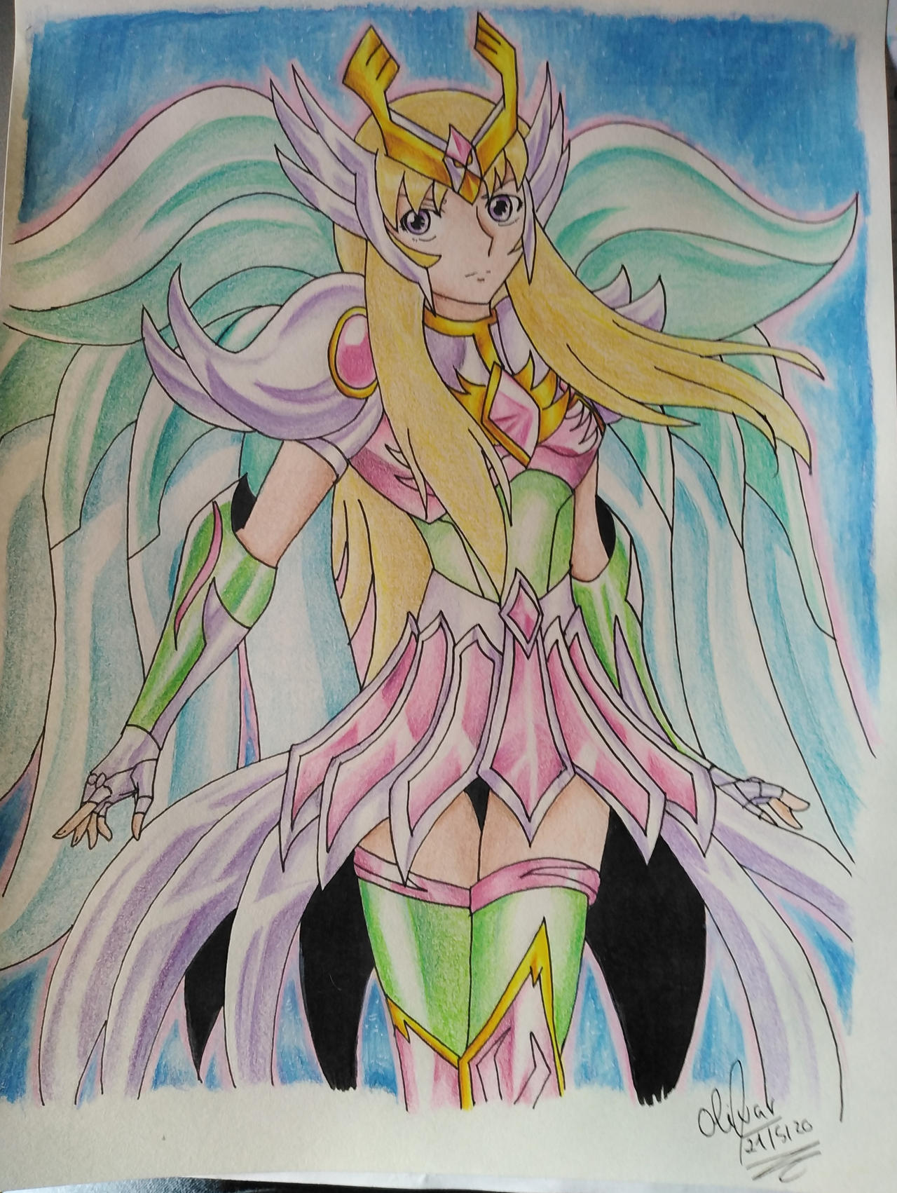 Detail Gambar Saint Seiya Omega Yuna Nomer 45