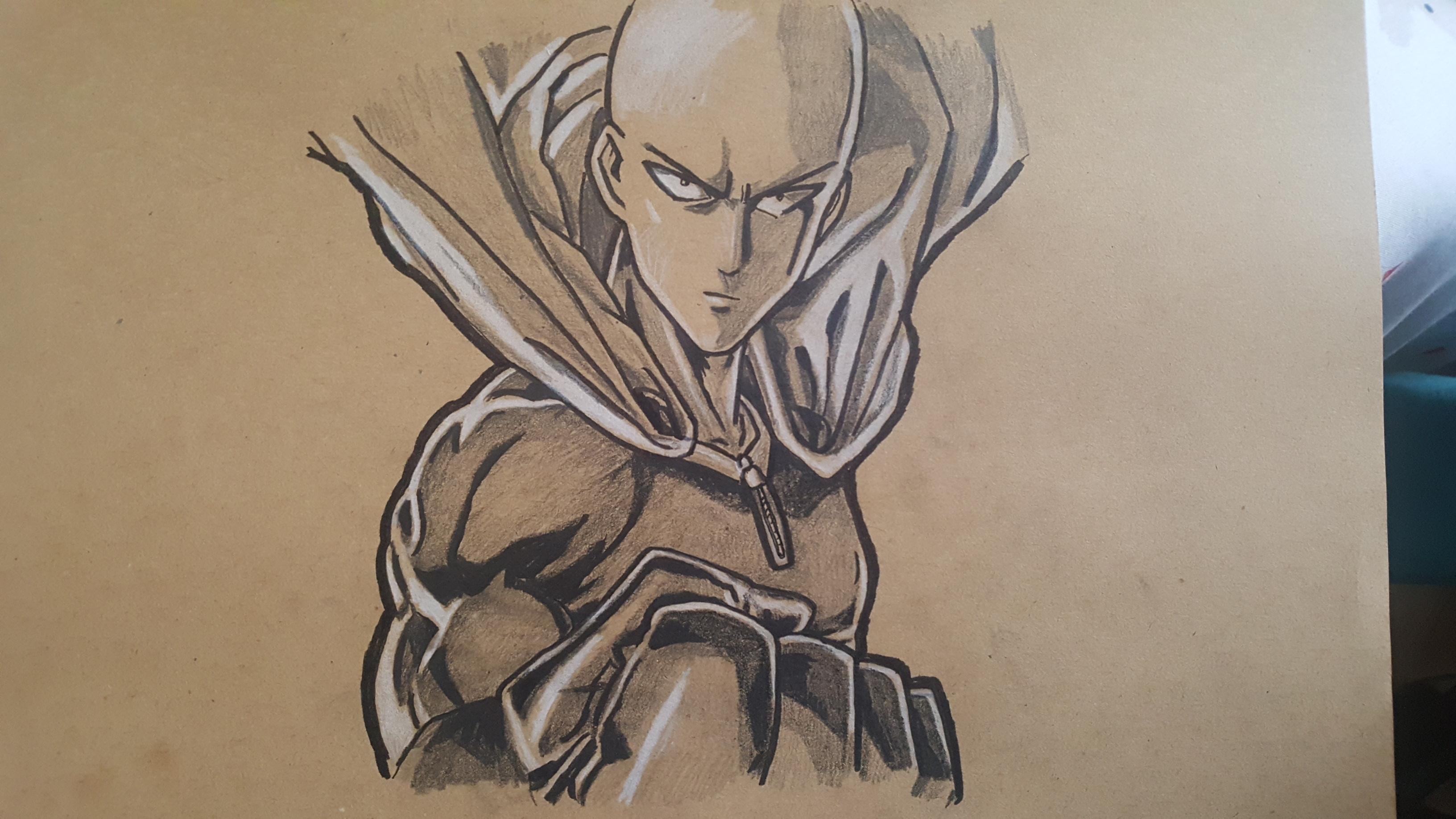 Detail Gambar Saitama One Punch Man Nomer 49