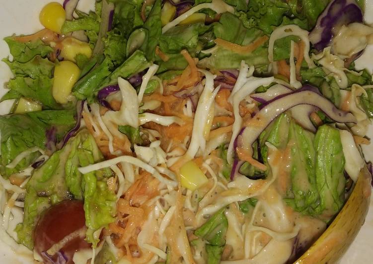 Detail Gambar Sajian Salad Sayur Nomer 12