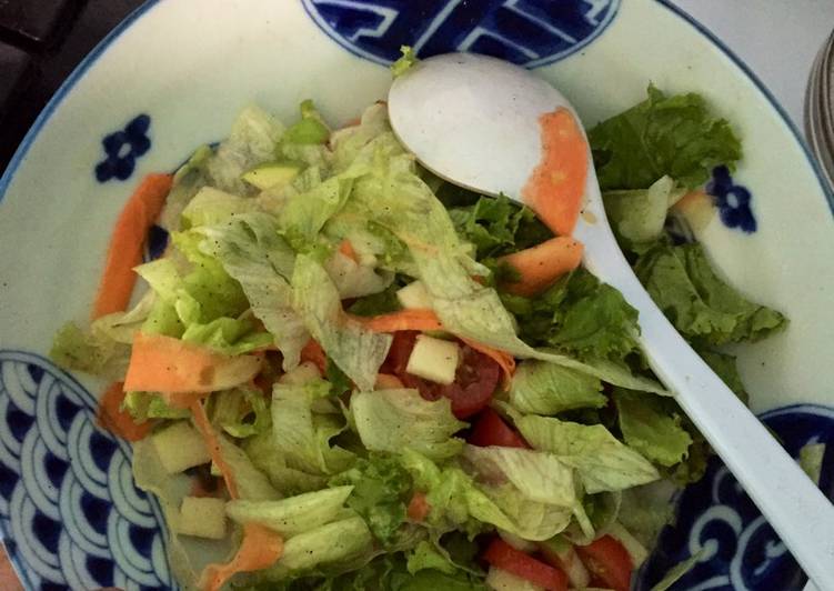 Detail Gambar Sajian Salad Sayur Nomer 21