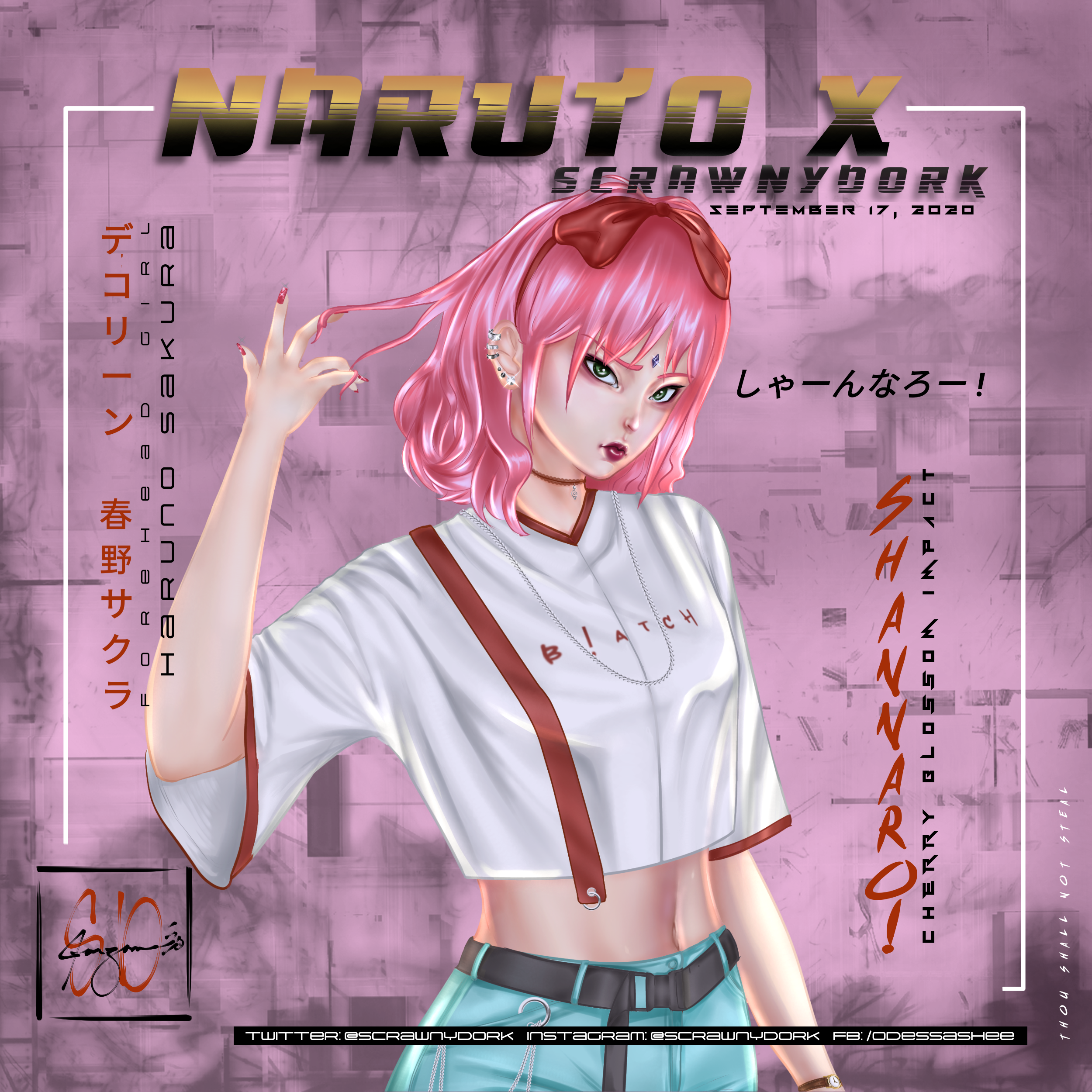 Detail Gambar Sakura Haruno Modern Nomer 48