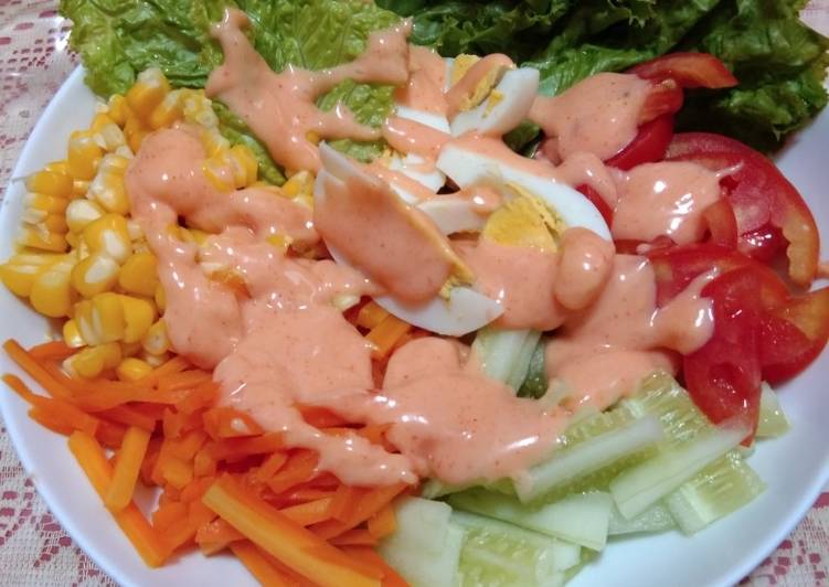 Detail Gambar Salad Sayur Nomer 37