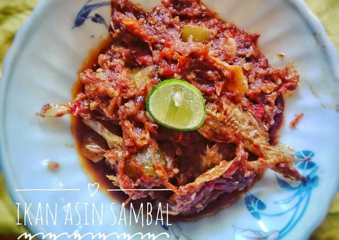 Detail Gambar Sambal Ikan Asin Nomer 28