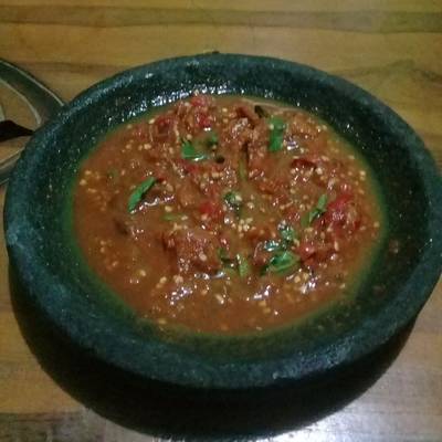 Detail Gambar Sambal Terasi Kemangi Nomer 4