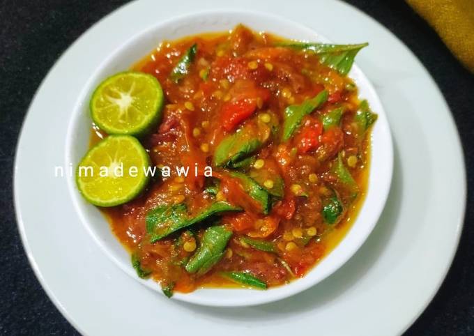 Detail Gambar Sambal Terasi Kemangi Nomer 34