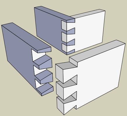 Detail Gambar Sambungan Kayu Nomer 7