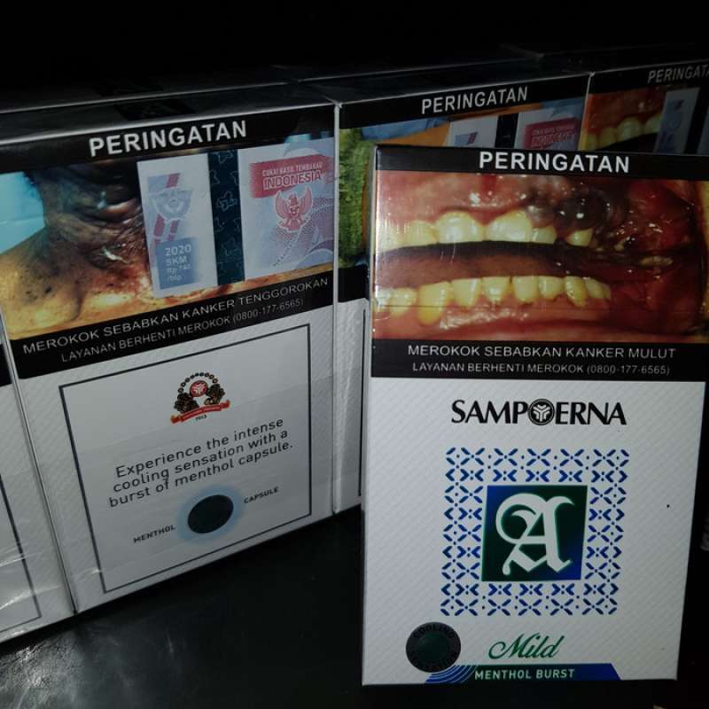 Detail Gambar Sampoerna Menthol Nomer 38