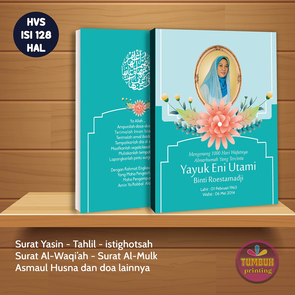 Detail Gambar Sampul Tahlil Nomer 20