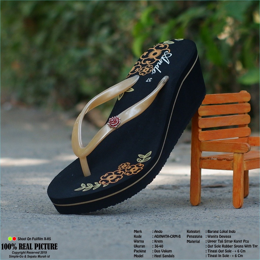 Detail Gambar Sandal Ando Nomer 42