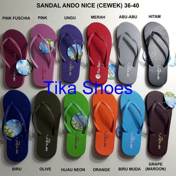 Detail Gambar Sandal Ando Nomer 9