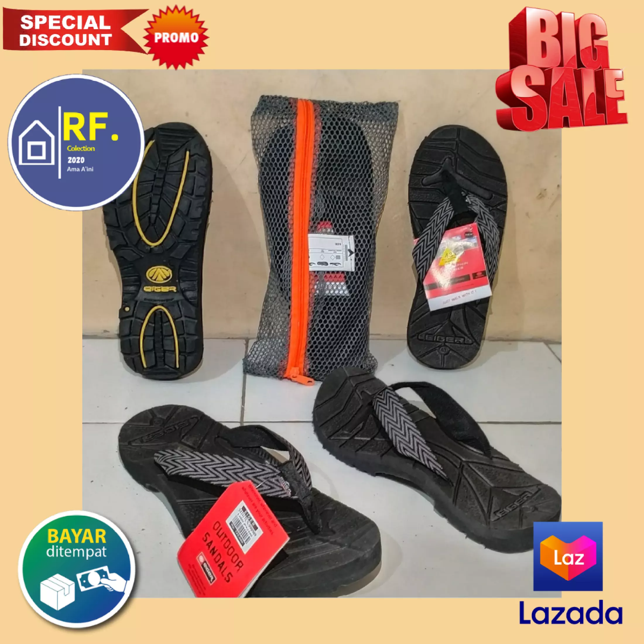 Detail Gambar Sandal Eiger Asli Nomer 39