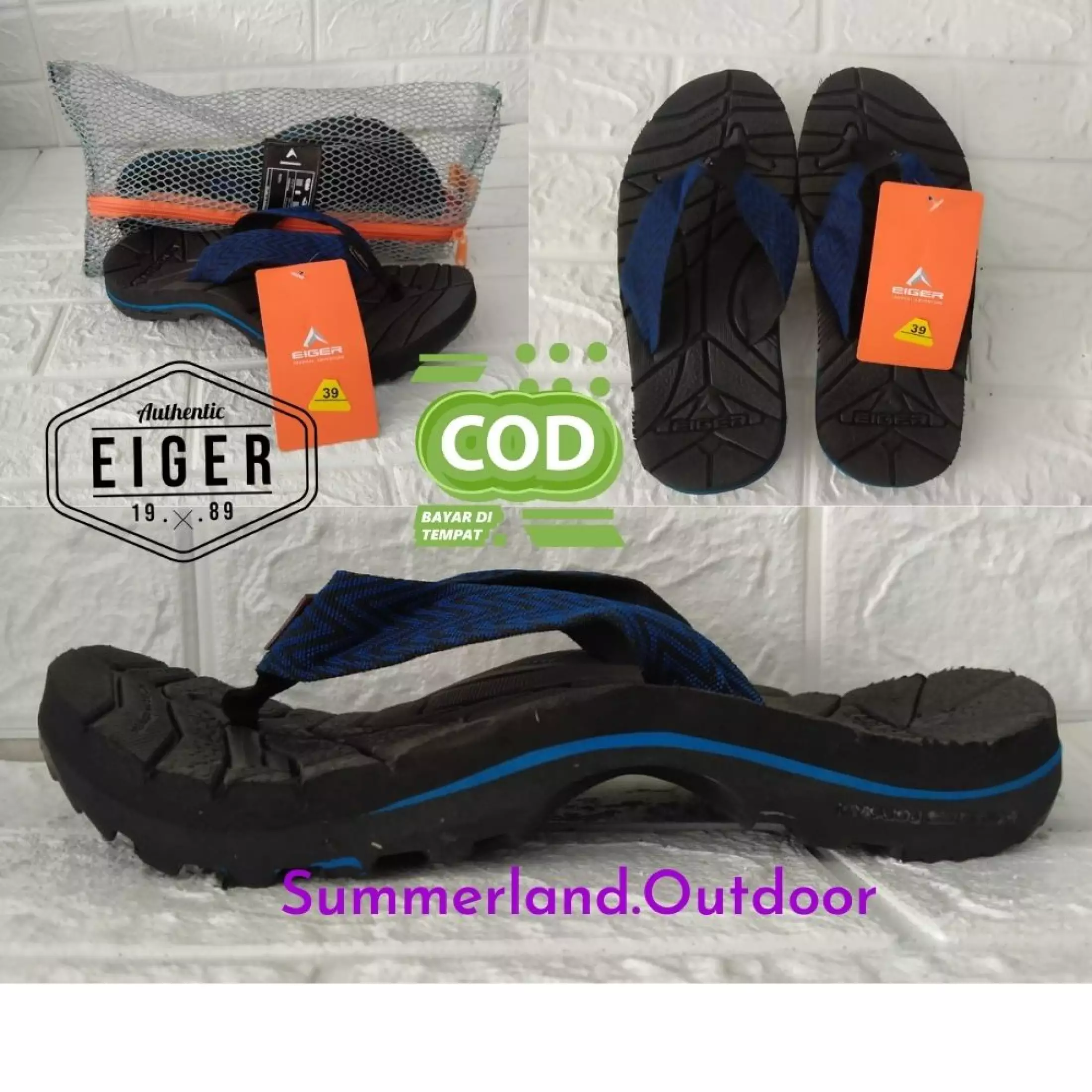 Detail Gambar Sandal Eiger Asli Nomer 44