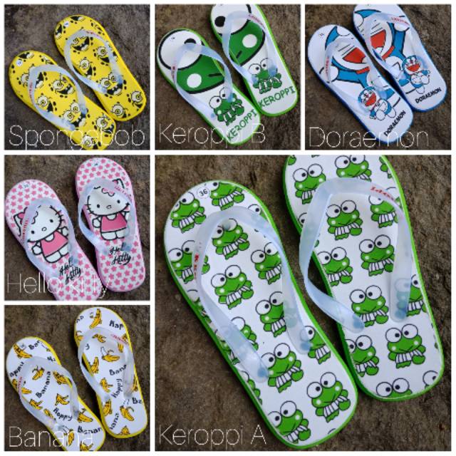 Detail Gambar Sandal Jepit Kartun Nomer 16