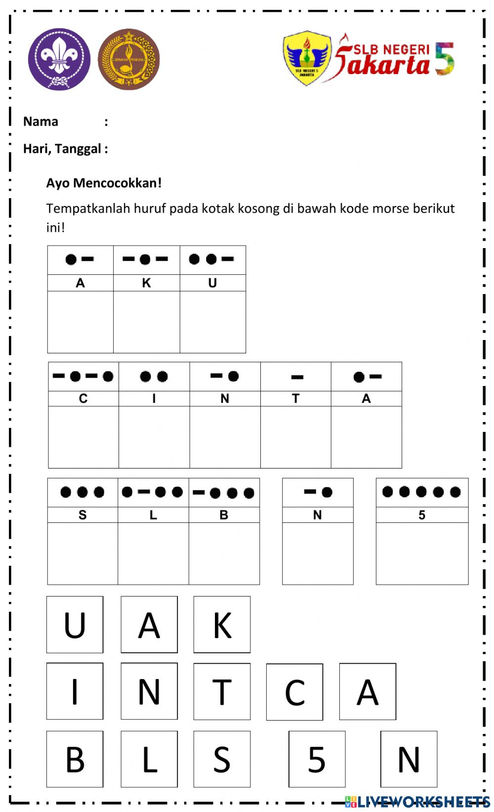 Detail Gambar Sandi Morse Nomer 54