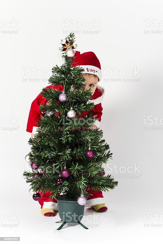 Detail Gambar Santa Claus Dan Pohon Natal Nomer 41