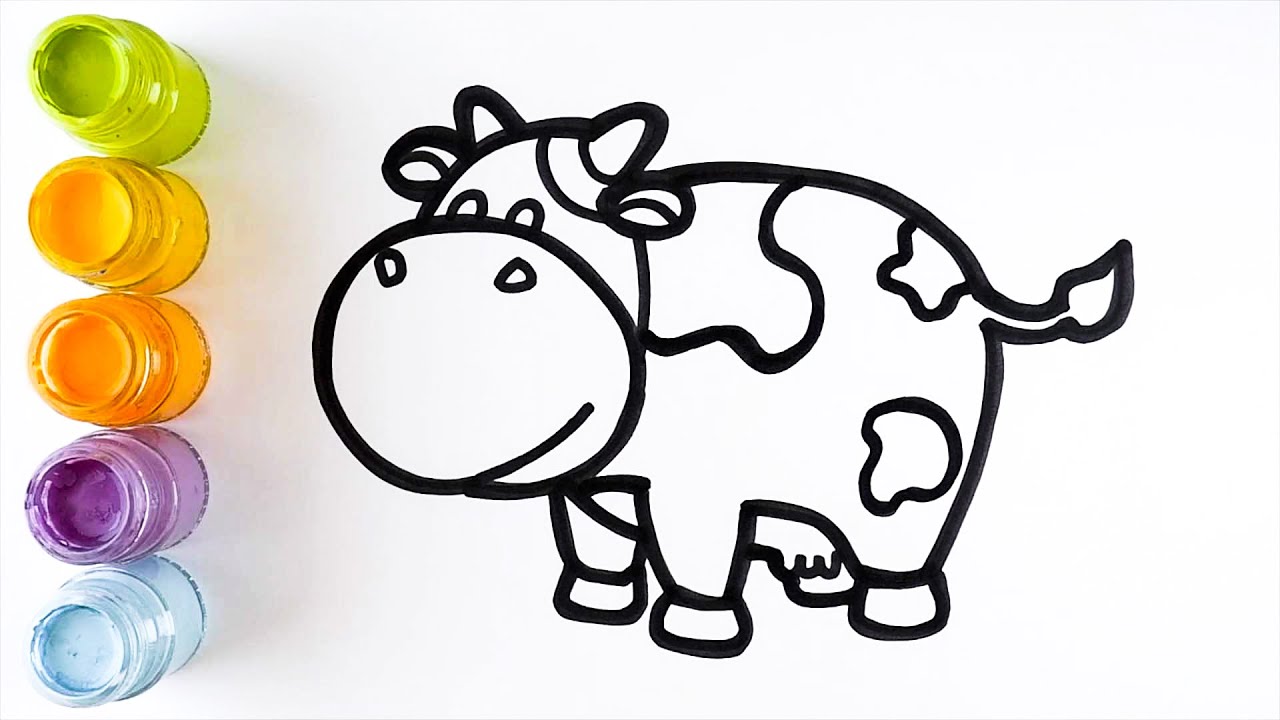 Detail Gambar Sapi Untuk Mewarnai Koleksi Nomer 14