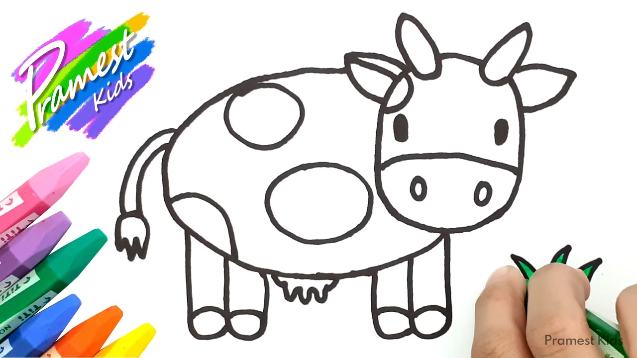 Detail Gambar Sapi Untuk Mewarnai Koleksi Nomer 34