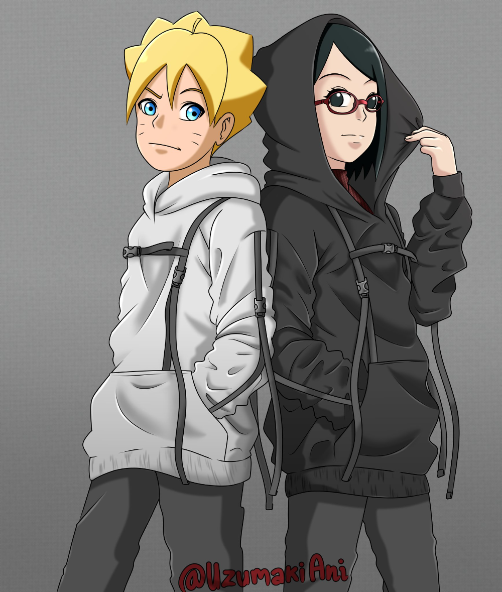 Detail Gambar Sarada Dan Boruto Nomer 7