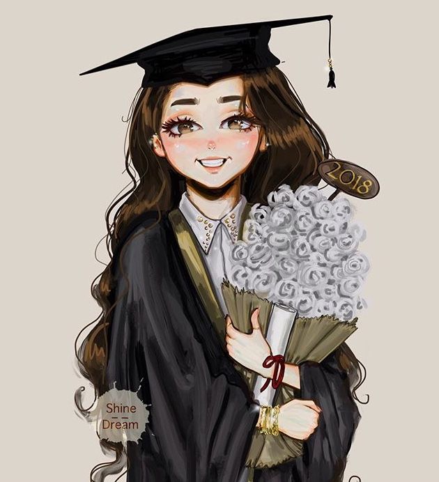 Detail Gambar Sarjana Wisuda Kartun Nomer 5