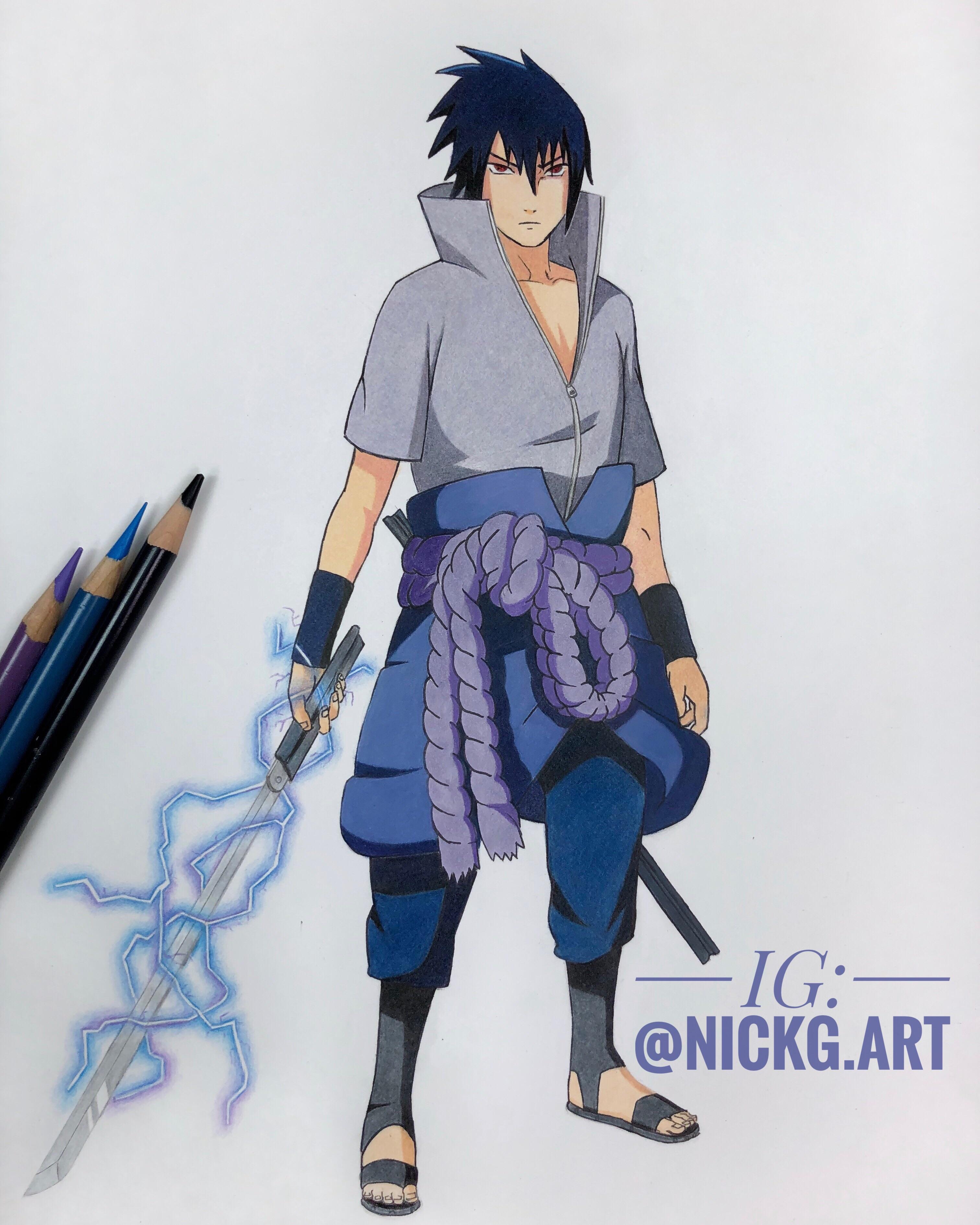 Detail Gambar Sasuke Chidori Nomer 40