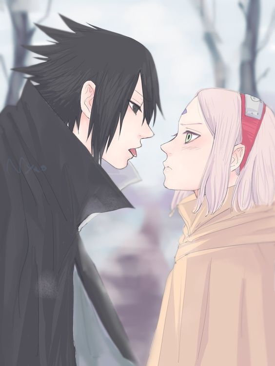 Detail Gambar Sasuke Dan Sakura Romantis Nomer 11