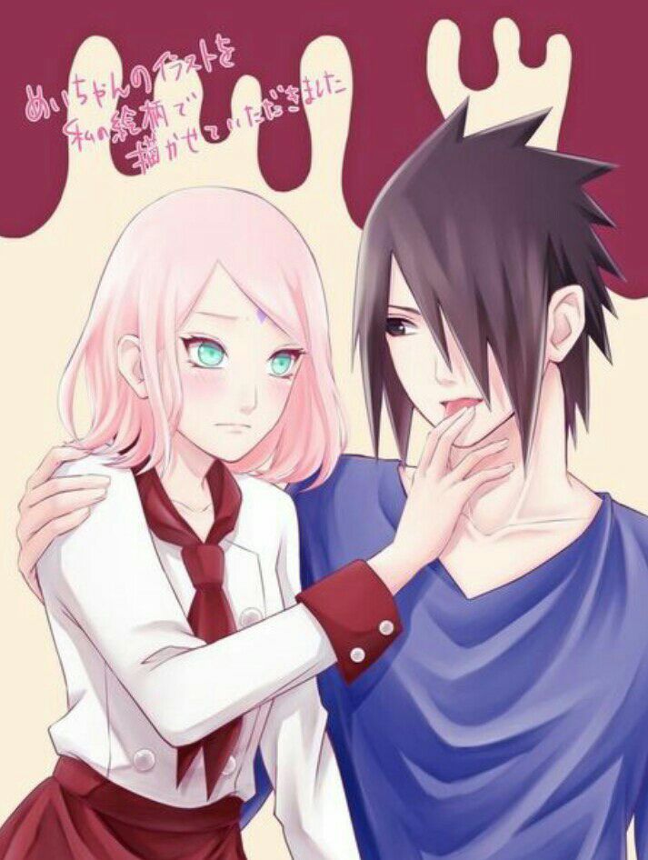 Detail Gambar Sasuke Dan Sakura Romantis Nomer 12