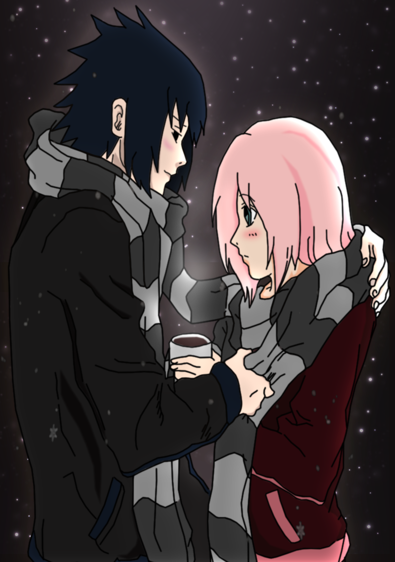 Detail Gambar Sasuke Dan Sakura Romantis Nomer 37