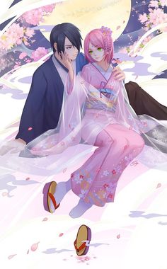 Detail Gambar Sasuke Dan Sakura Romantis Nomer 50