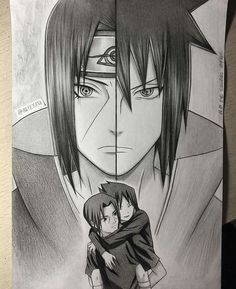 Detail Gambar Sasuke Hitam Putih Nomer 45