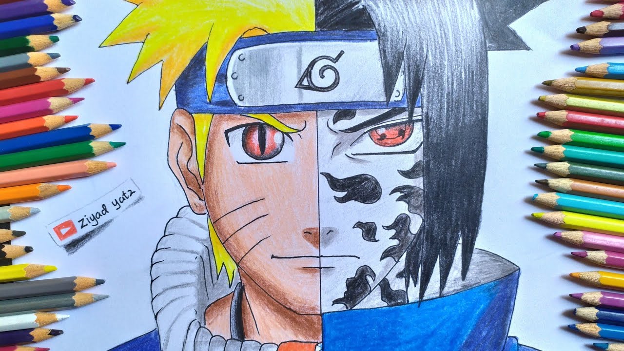 Detail Gambar Sasuke Pensil Nomer 39