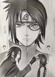 Detail Gambar Sasuke Pensil Nomer 43