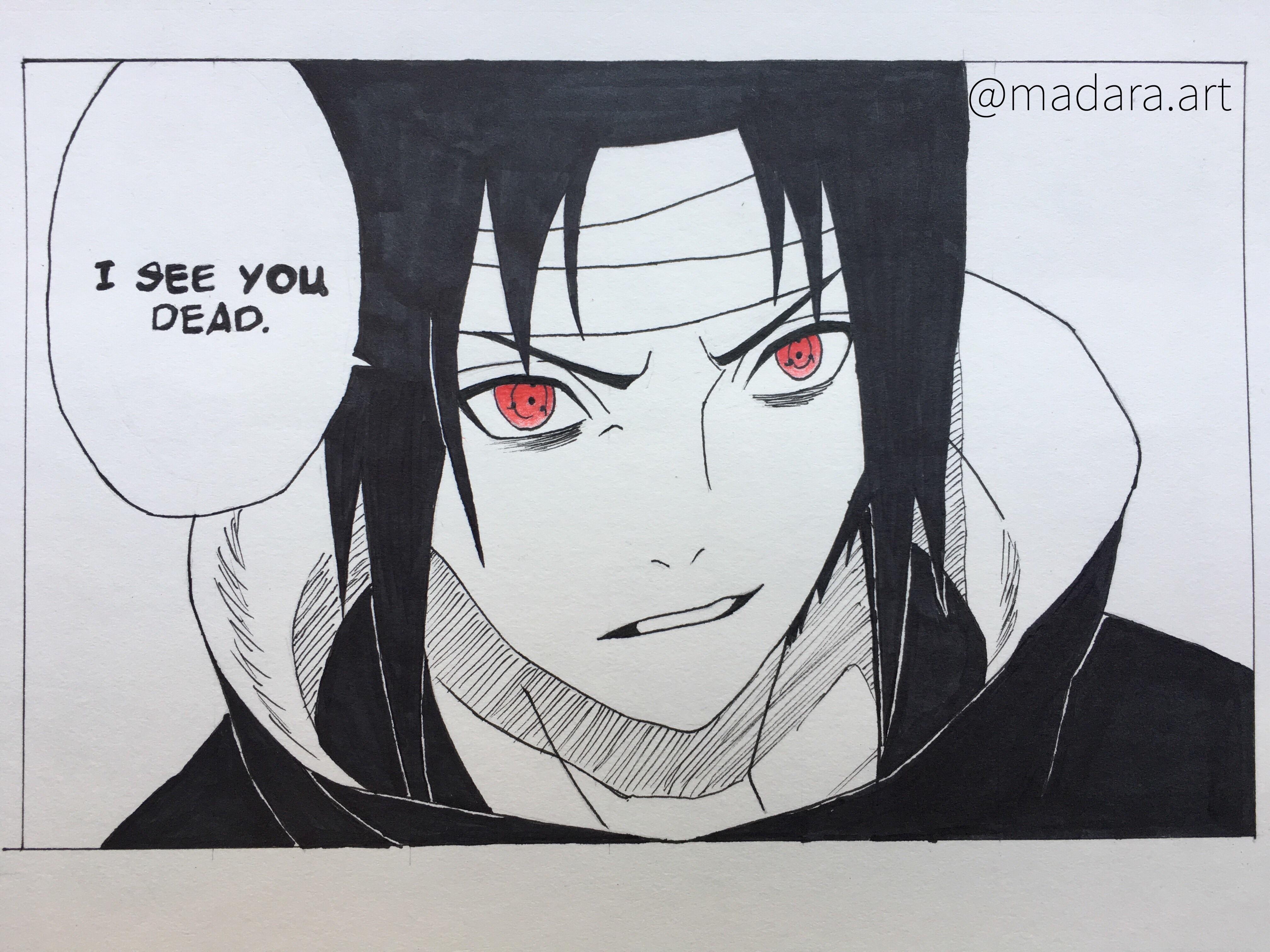 Detail Gambar Sasuke Vs Itachi Nomer 49