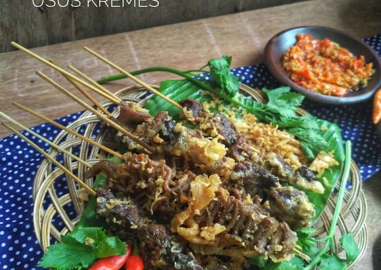 Detail Gambar Sate Ati Ampela Nomer 45