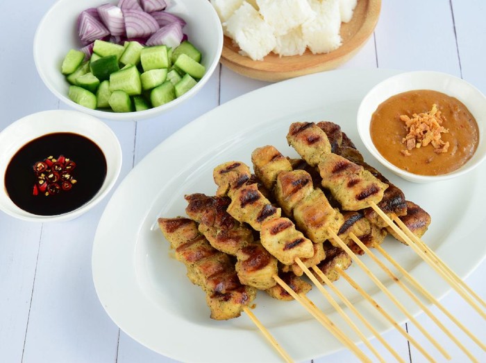 Detail Gambar Sate Ayam Madura Nomer 24