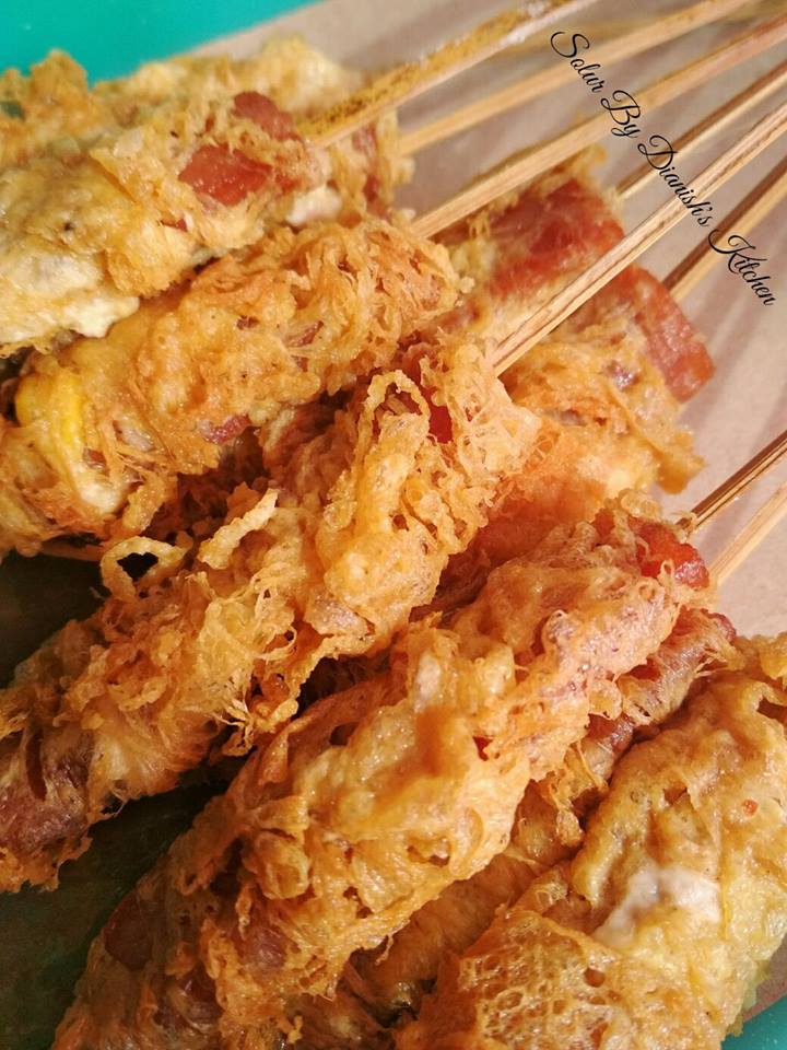 Detail Gambar Sate Mie Telur Gulung Nomer 21