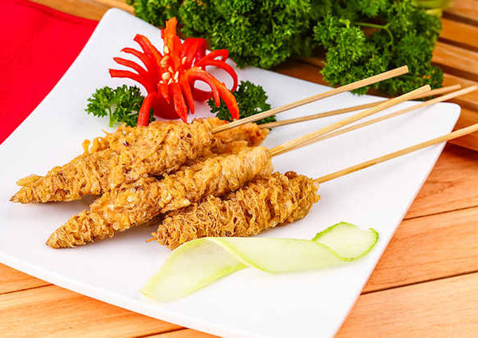Detail Gambar Sate Telur Mie Nomer 2