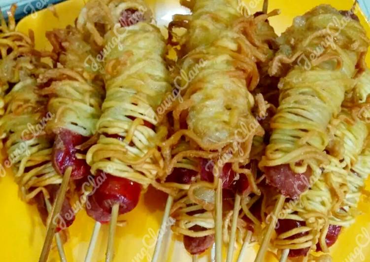 Detail Gambar Sate Telur Mie Nomer 14
