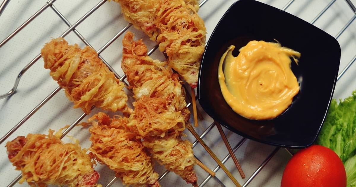 Detail Gambar Sate Telur Mie Nomer 20