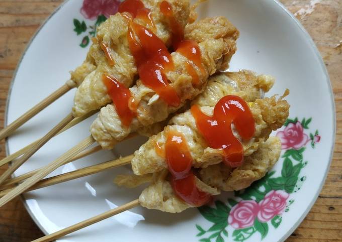 Detail Gambar Sate Telur Mie Nomer 21